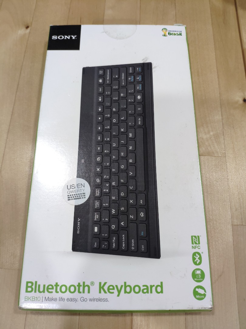 SONY BLUETOOTH KEYBOARD BKB10, Audio, Headphones & Headsets on Carousell