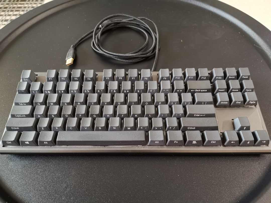 Static capacitive keyboard 87 keys wired, Computers & Tech, Parts