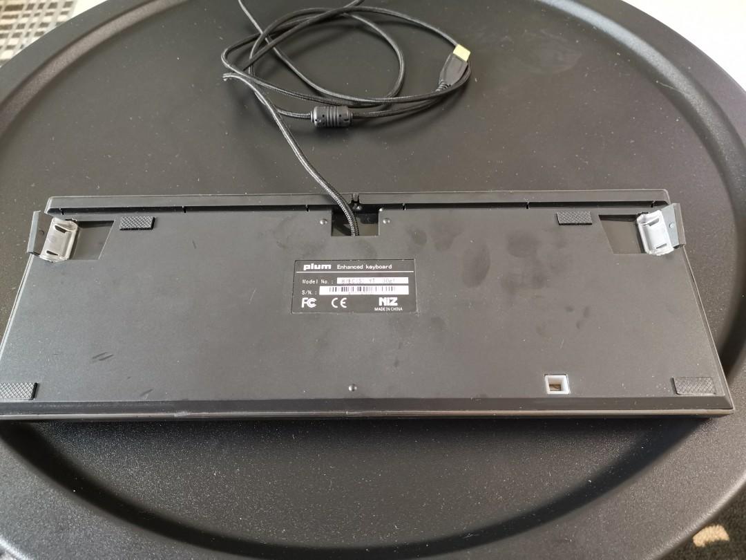 Static capacitive keyboard 87 keys wired, Computers & Tech, Parts