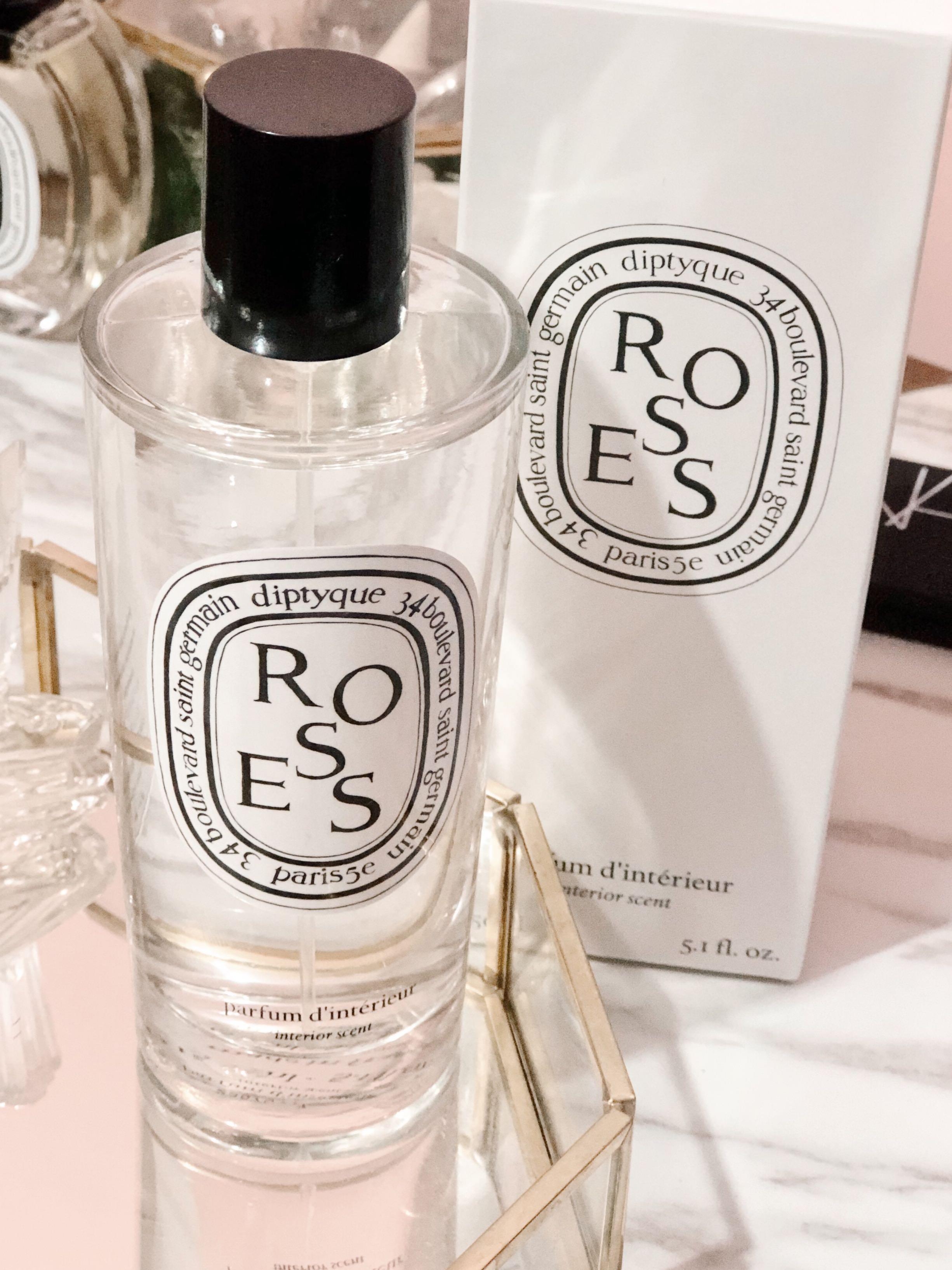 STILL FULL Diptyque Roses Room Spray 99.9% NEW Interior