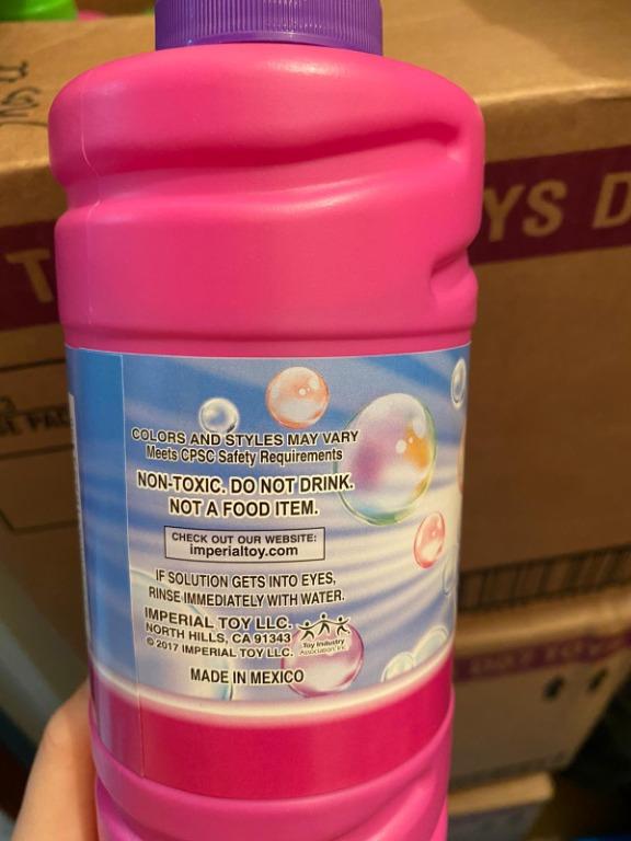 Imperial super miracle bubbles toxic sales
