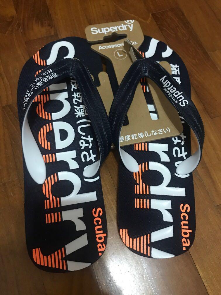 superdry flip flop sizes