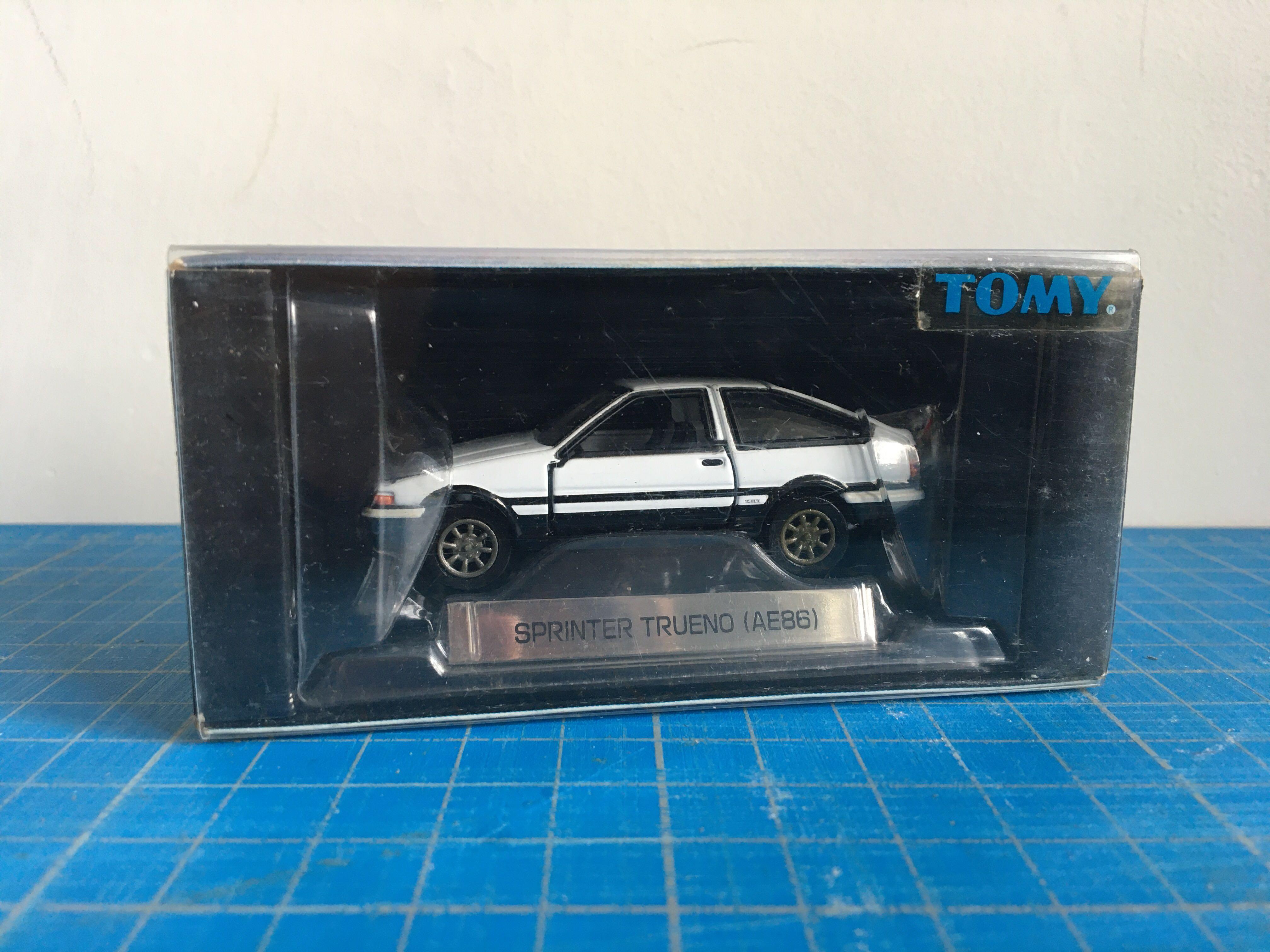Takara Tomy Tomica Limited Toyota Sprinter Trueno Ae86 Tl 豐田ae 86 頭文字d 藤原拓海用 車款 玩具 遊戲類 玩具 Carousell