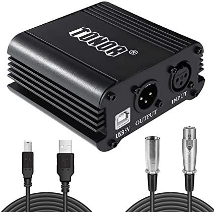 Tonor 48v phantom power discount supply