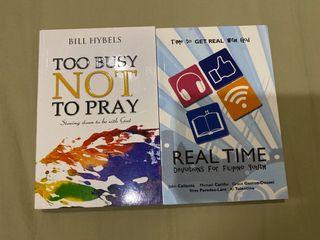 Too Busy Not To Pray by Bill Hybels | Real Time Devotional book