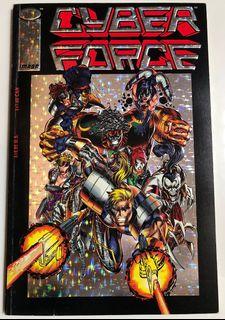 Cyber Force Top Cow Image Comics Marc Silvestri Cyberforce The Tin Men of War book 