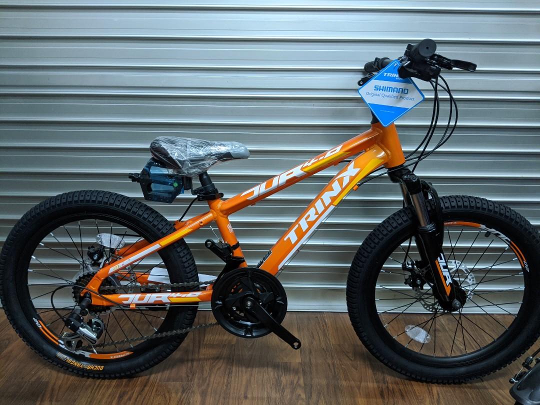 trinx bike orange