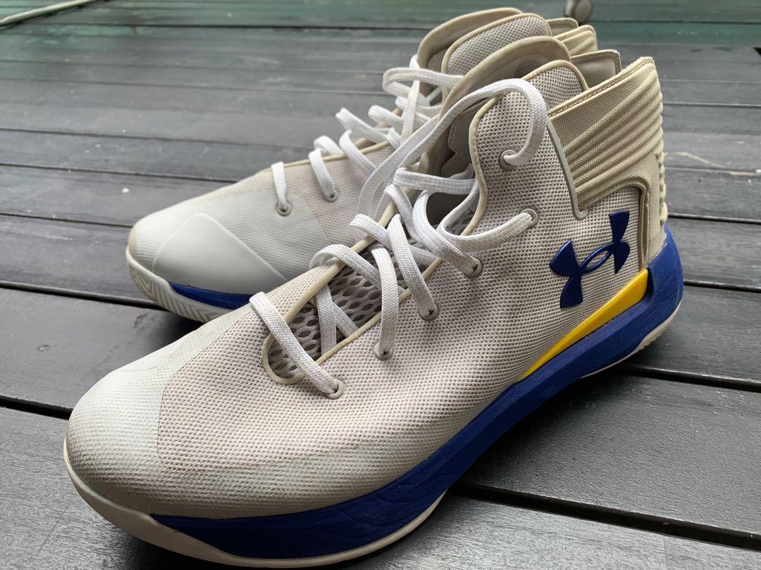 Curry 3Zero Basketball Shoes Grey White Men s Fashion Footwear