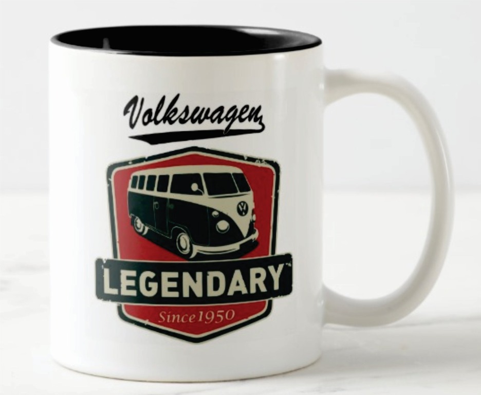 volkswagen bus mug