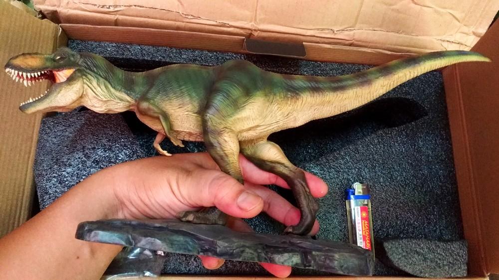 W Dragon Dinosaur T Rex Scale 1 35 Toys Games Action Figures Collectibles On Carousell