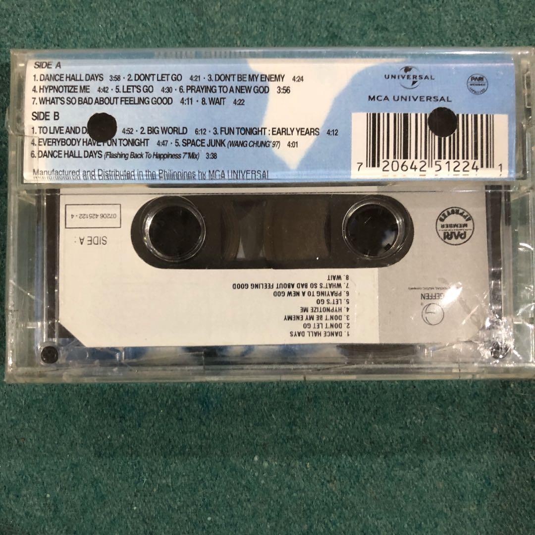 WANG CHUNG ( Greatest Hits ) - Cassette Tape (Category: CDs & DVDs) located in Cagayan de Oro. Submitted by rarefind (Listing ID 1002623124, Image 3). Description: WANG CHUNG - Greatest Hits (Note: Hole at the back of inlay card) Cassette Tape #Foreign Tape #Male #New Wave #80s.