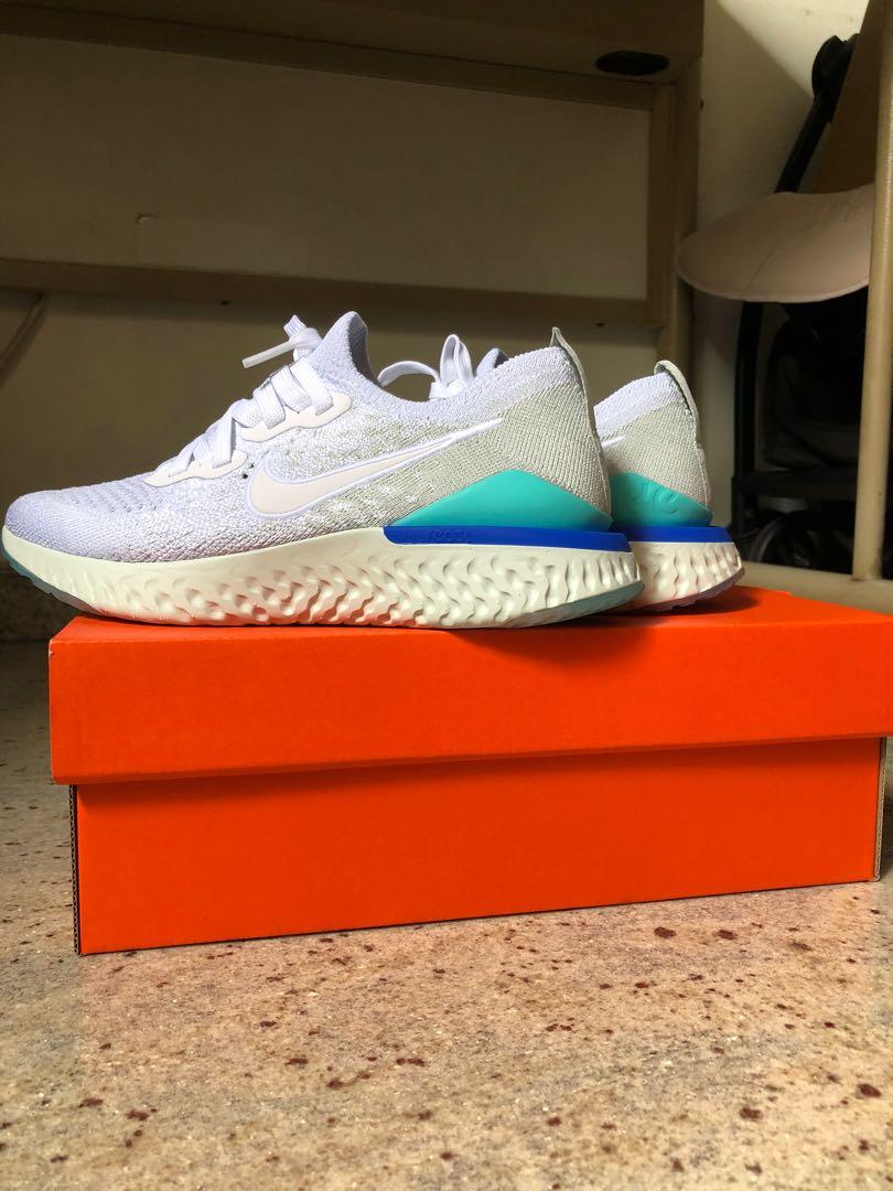 Women Nike Epic React Flyknit 2 Men s Fashion Footwear Sneakers on Carousell