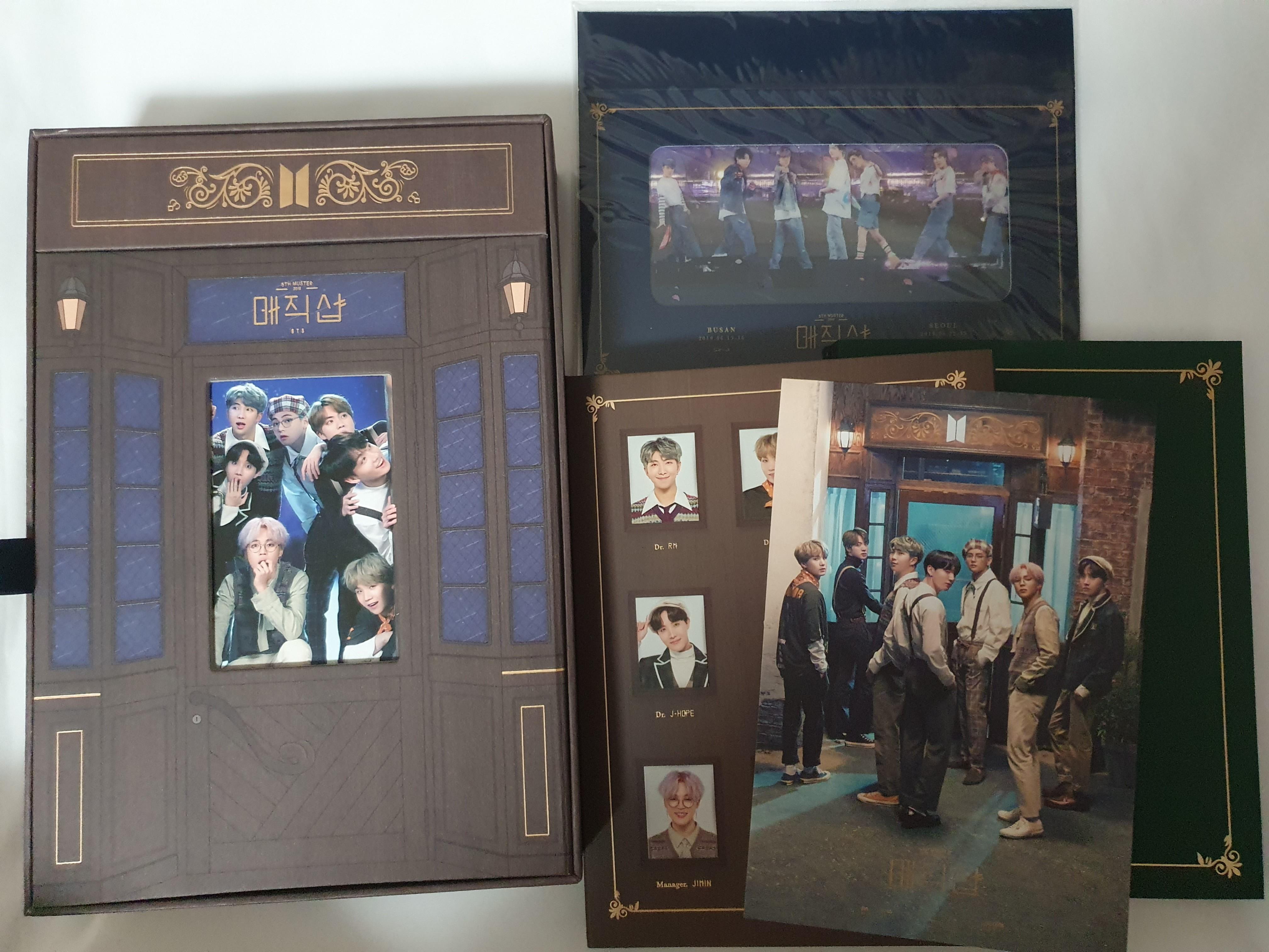 Wts Bts 5th Muster Magic Shop Dvd W O Pc Entertainment K Wave