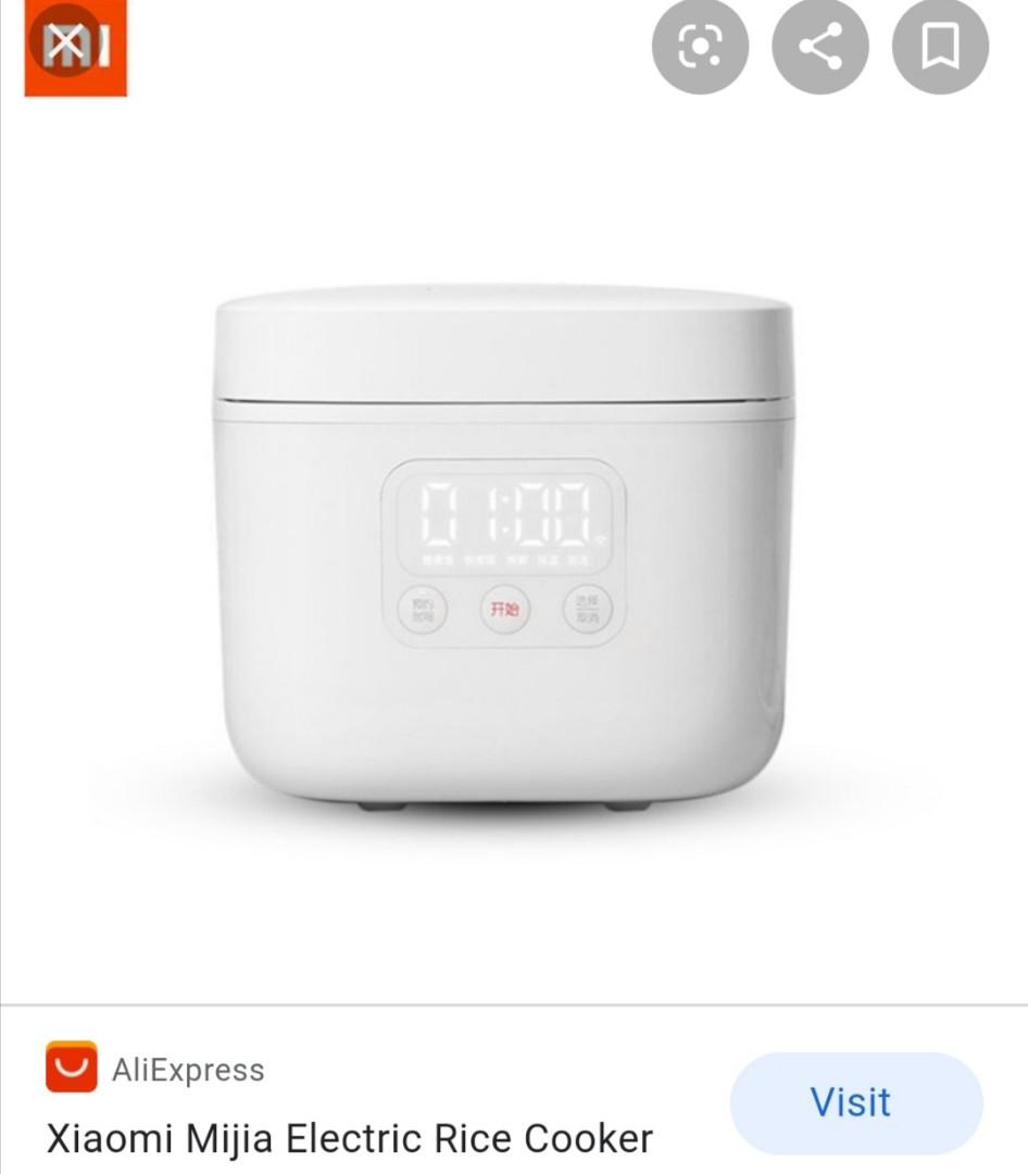 Xiaomi Rice Cooker 1.6L, TV & Home Appliances, Kitchen Appliances