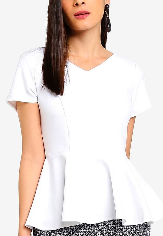 office peplum tops