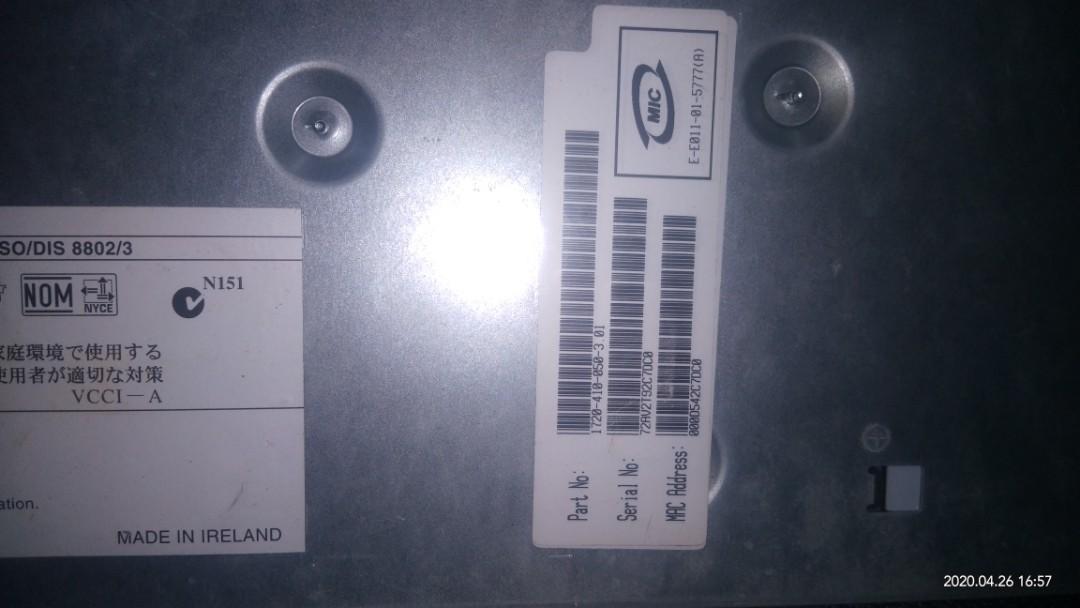 3 COM switch (Category: Laptops & Notebooks) located in Kuala Lipis. Submitted by nathanjoy (Listing ID 1002800738, Image 2). Description: masih elok xp dh lama x pakai yg mana nk blh roger.