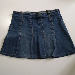 牛仔短裙 百摺 半截裙64210291894402110