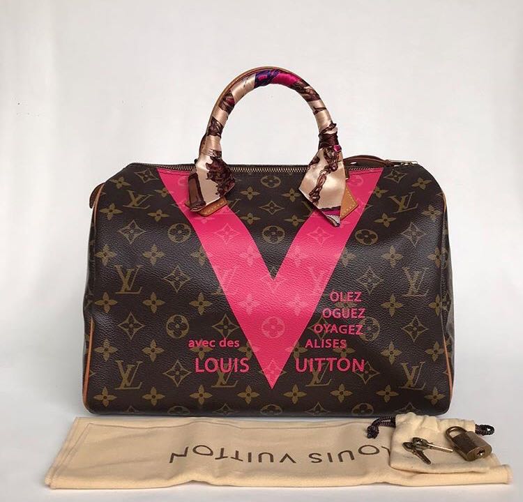 Louis Vuitton Monogram Limited Edition Grenade V Speedy 30 Bag ○ Labellov ○  Buy and Sell Authentic Luxury