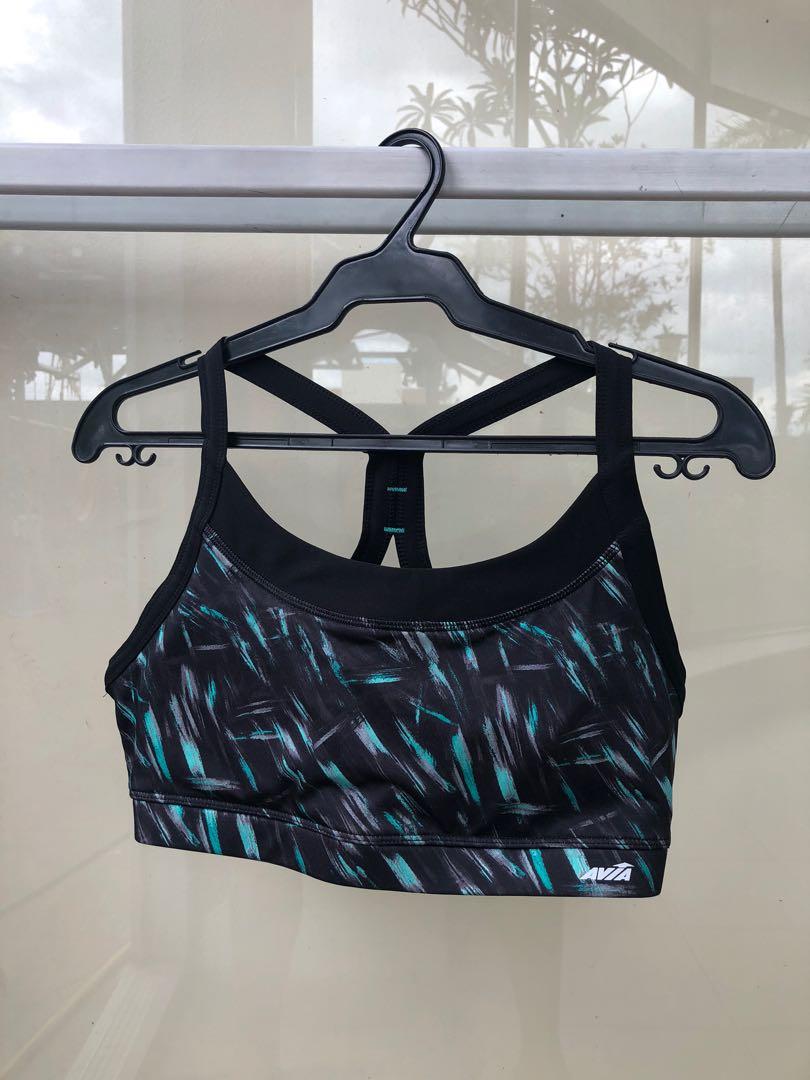avia sports bra sizing