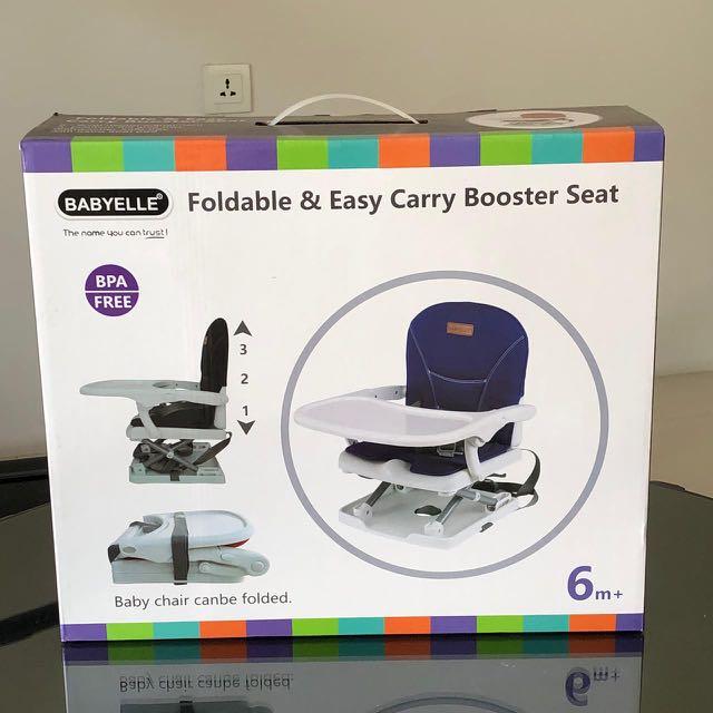 Babyelle Foldable Booster Seat Babies Kids Nursing Feeding