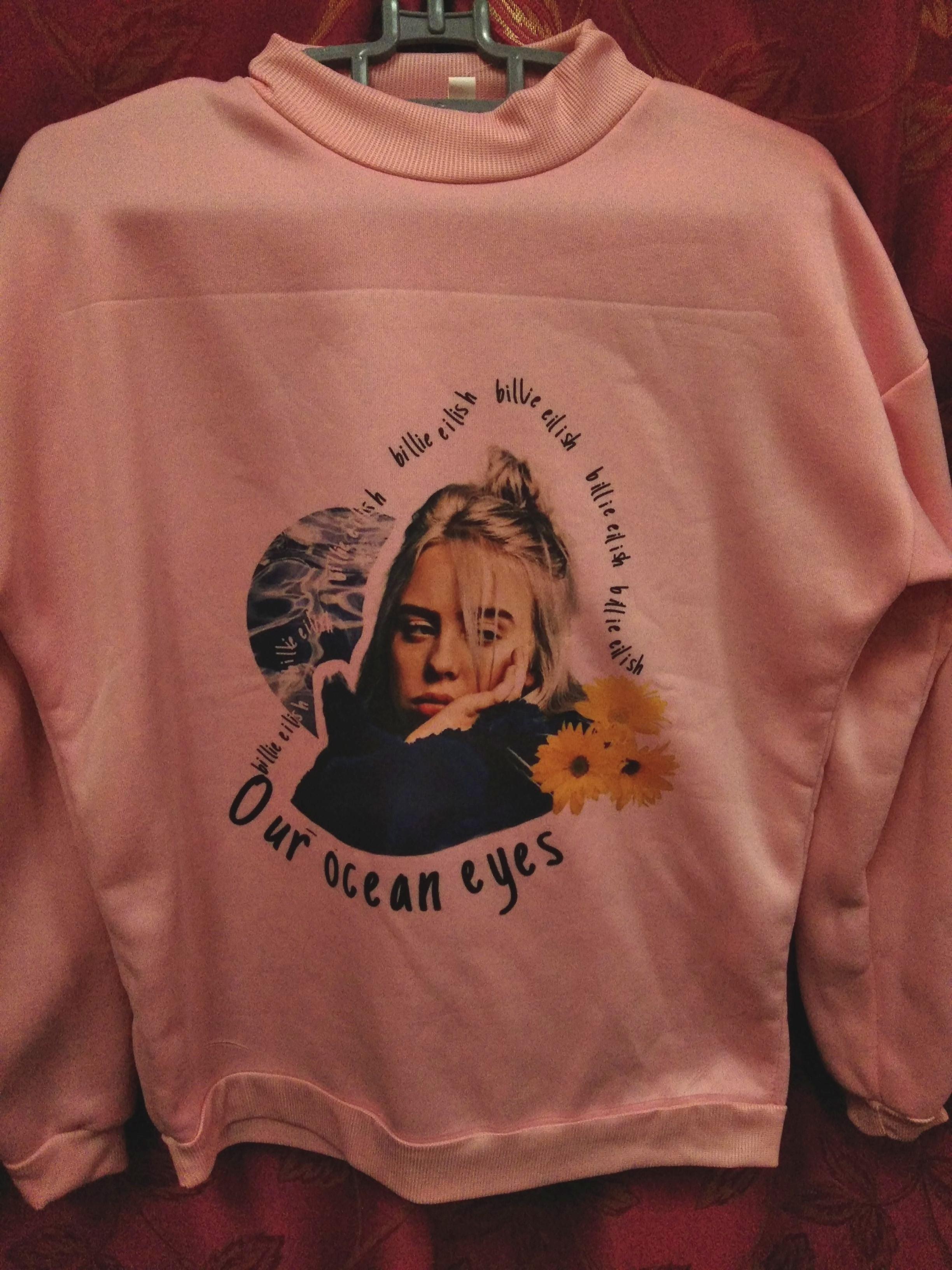 Pink billie eilish hoodie sales