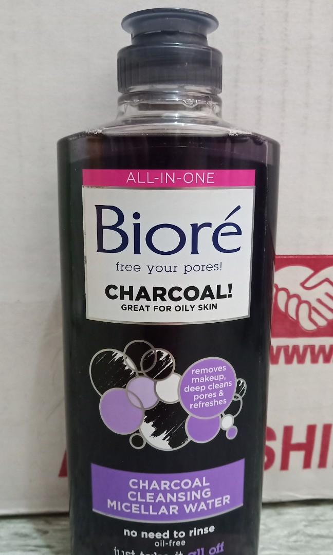 charcoal cleansing micellar water