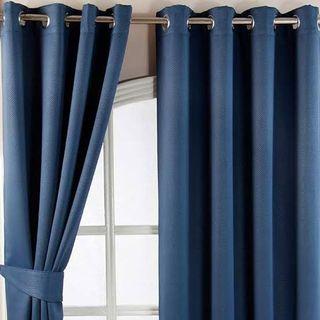 Block out eyelet curtains