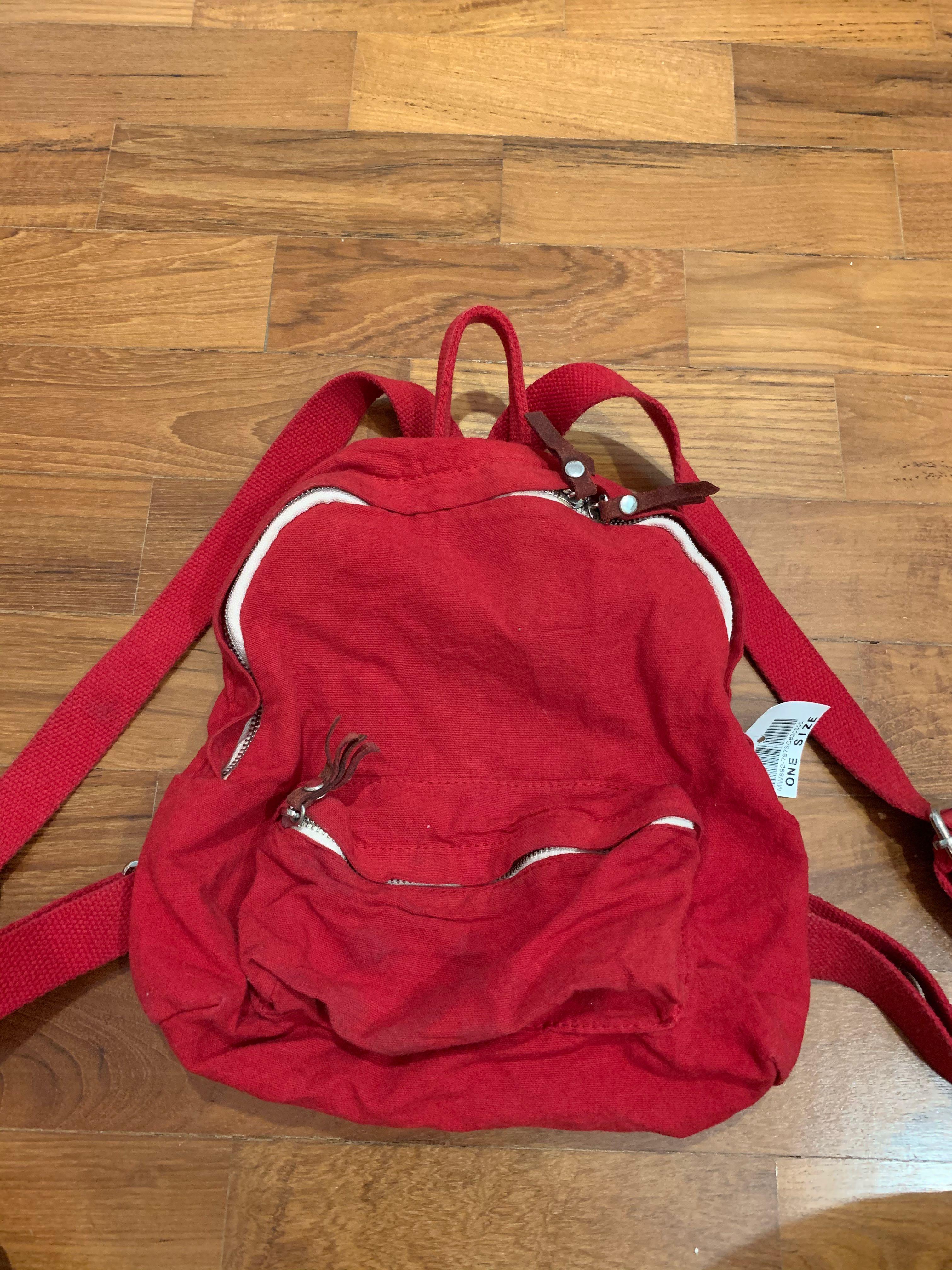 Brandy melville red backpack sales
