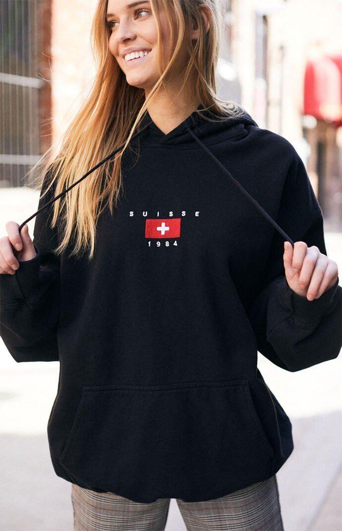 Brandy melville swiss hoodie new arrivals