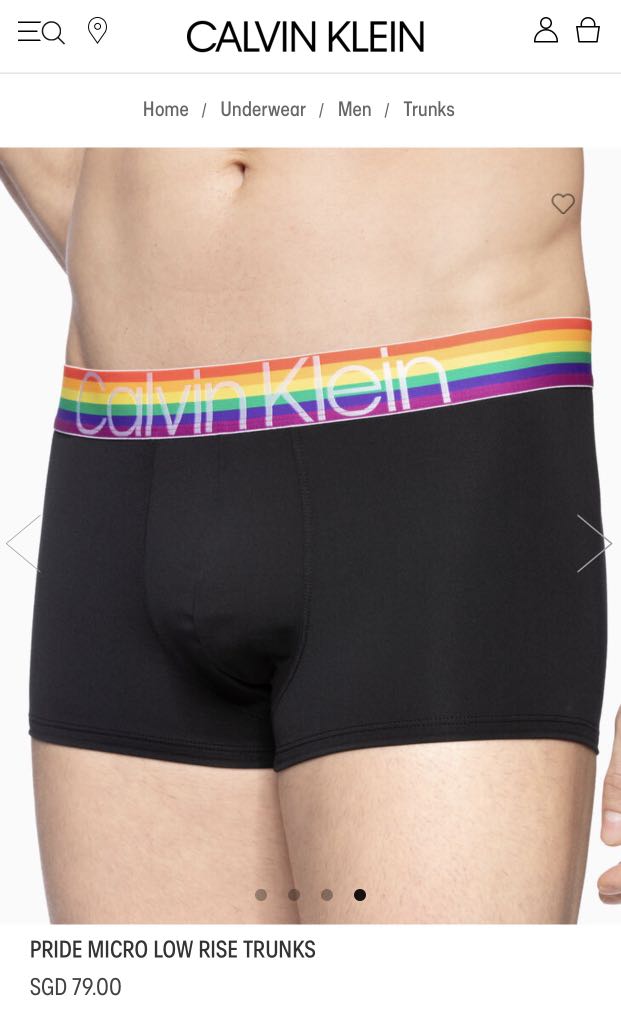Calvin Klein Pride Underwear Limited edition, Men's Fashion, Bottoms, New  Underwear on Carousell
