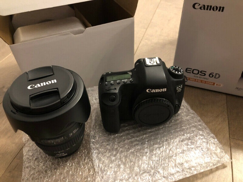 Canon EOS 6D (WG) Kit with 24-105mm Zoom EF Lens