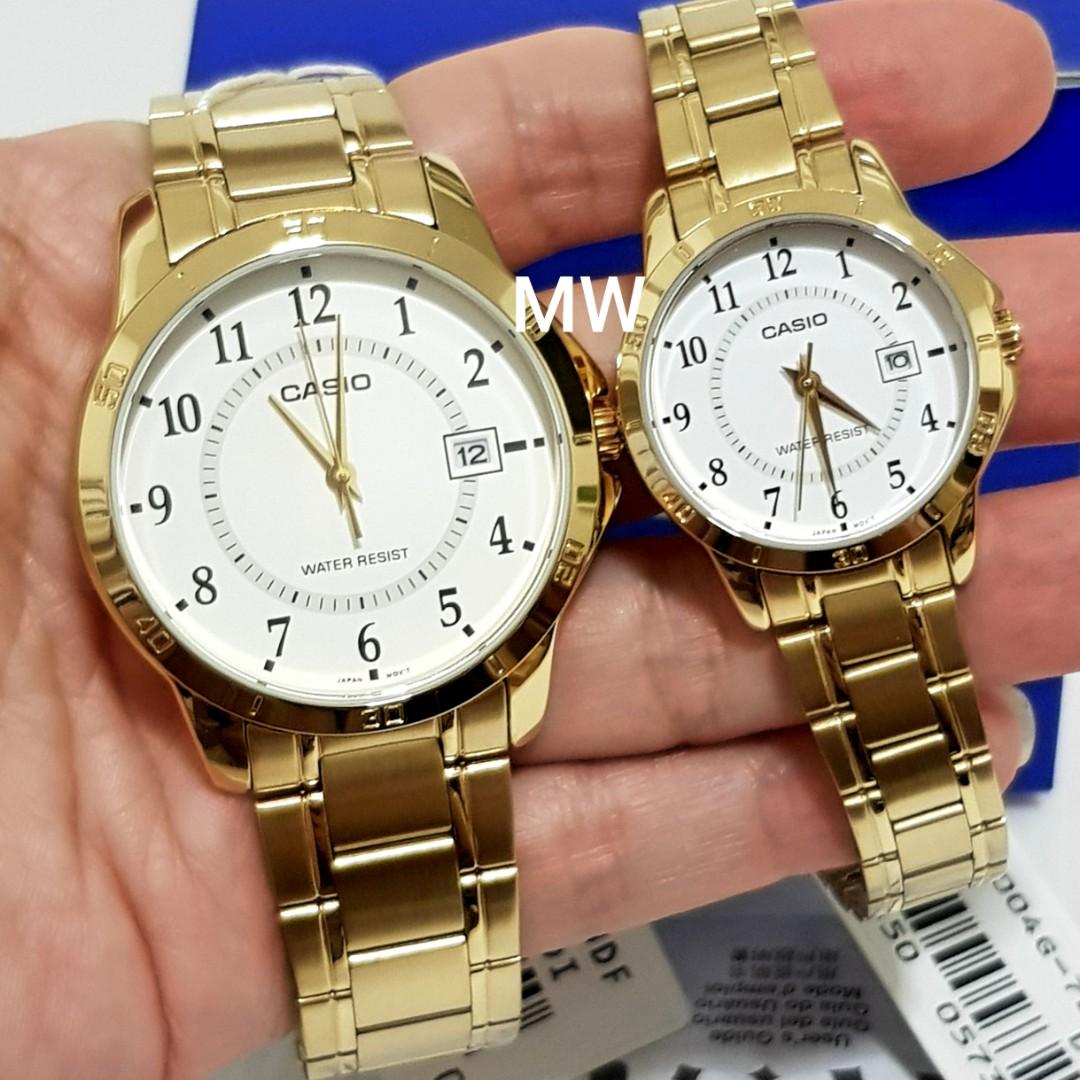 casio couple watch original