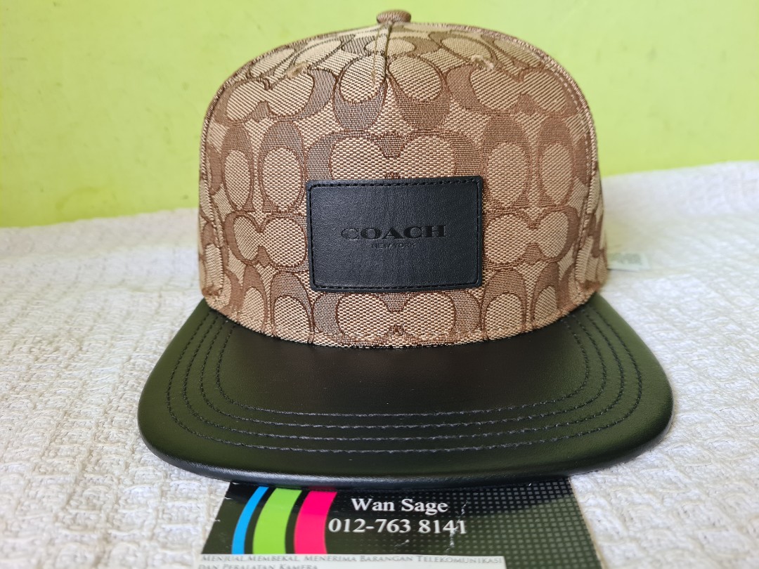Coach snapback hat best sale