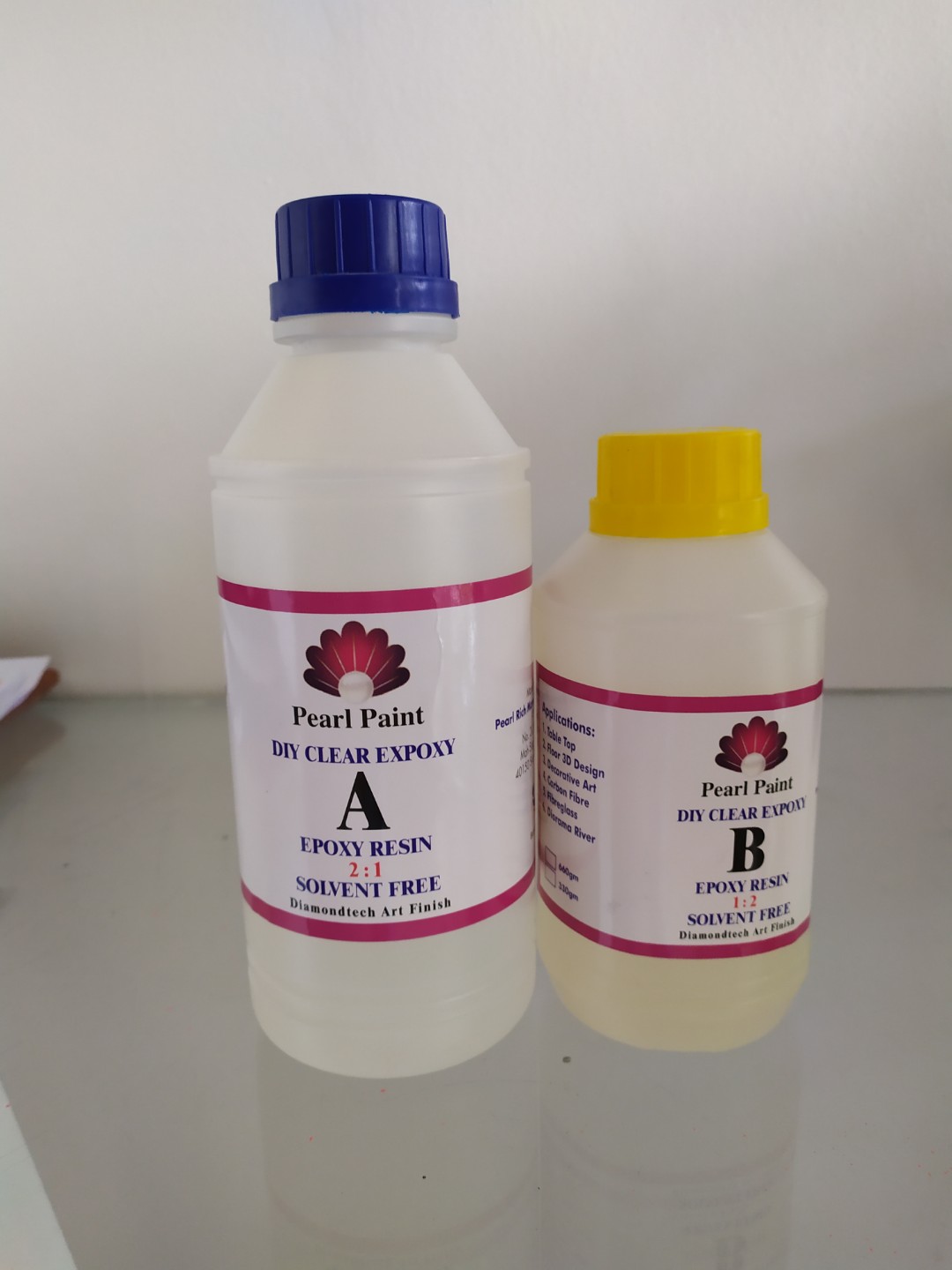 1 Kg Diy Clear Epoxy Pearl Paint Design Craft Craft Supplies Tools On Carousell