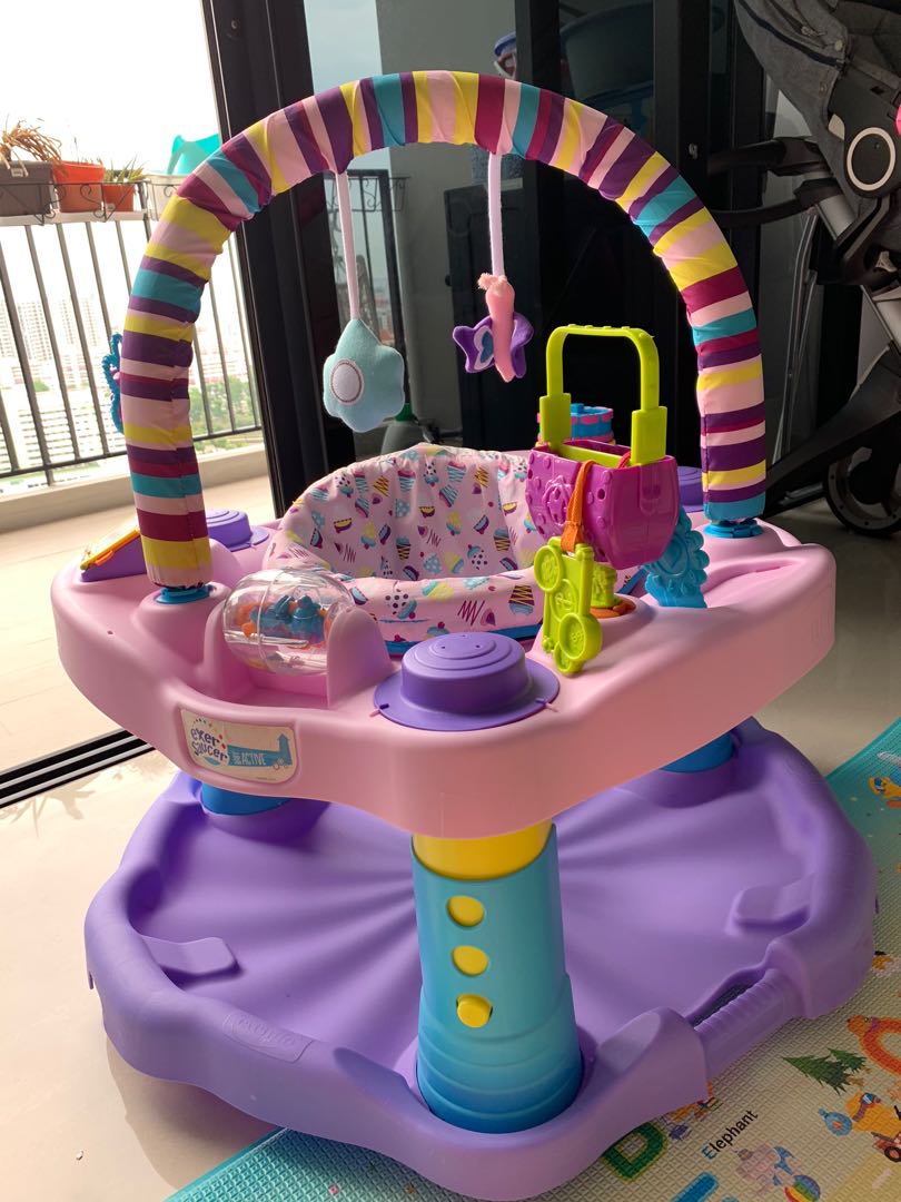 Evenflo exersaucer sweet tea party clearance