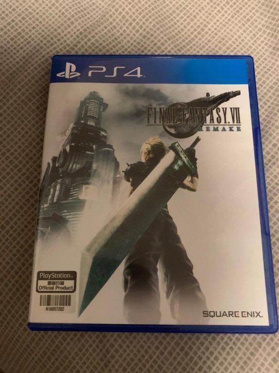 Final Fantasy 7 Remake Ps4 Toys Games Video Gaming Video Games On Carousell