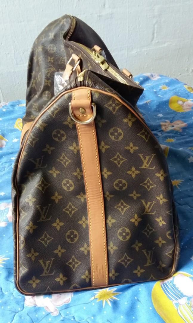 [NETT 定价] Authentic Louis Vuitton Monogram Keepall 55 Luggage & long strap 119cm (Sold out on ...