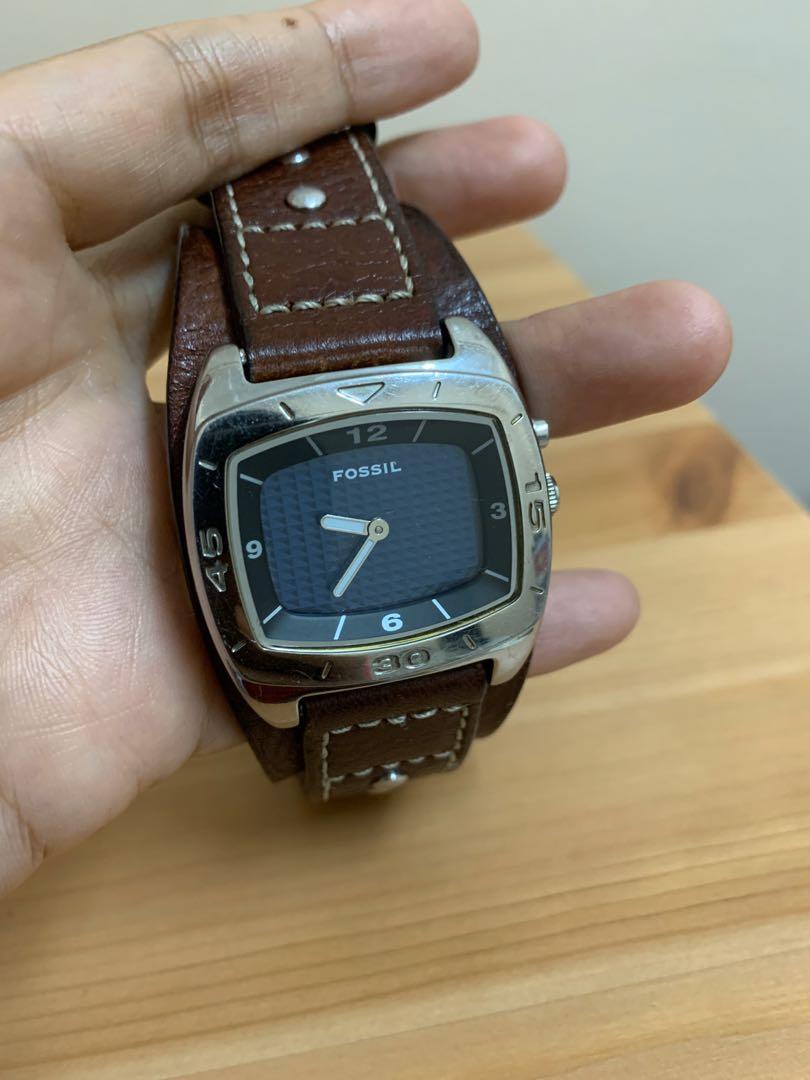 Fossil double strap sale watch