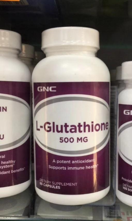 glutathione gnc hk L-Glutathione 左旋穀胱甘肽500mg, 健康及營養食用品, 健康補充品, 健康補充品- 維他命及補充品- Carousell characteristic:Shellfish Free