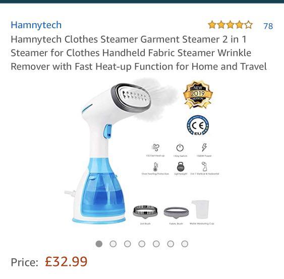 handle garment steamer