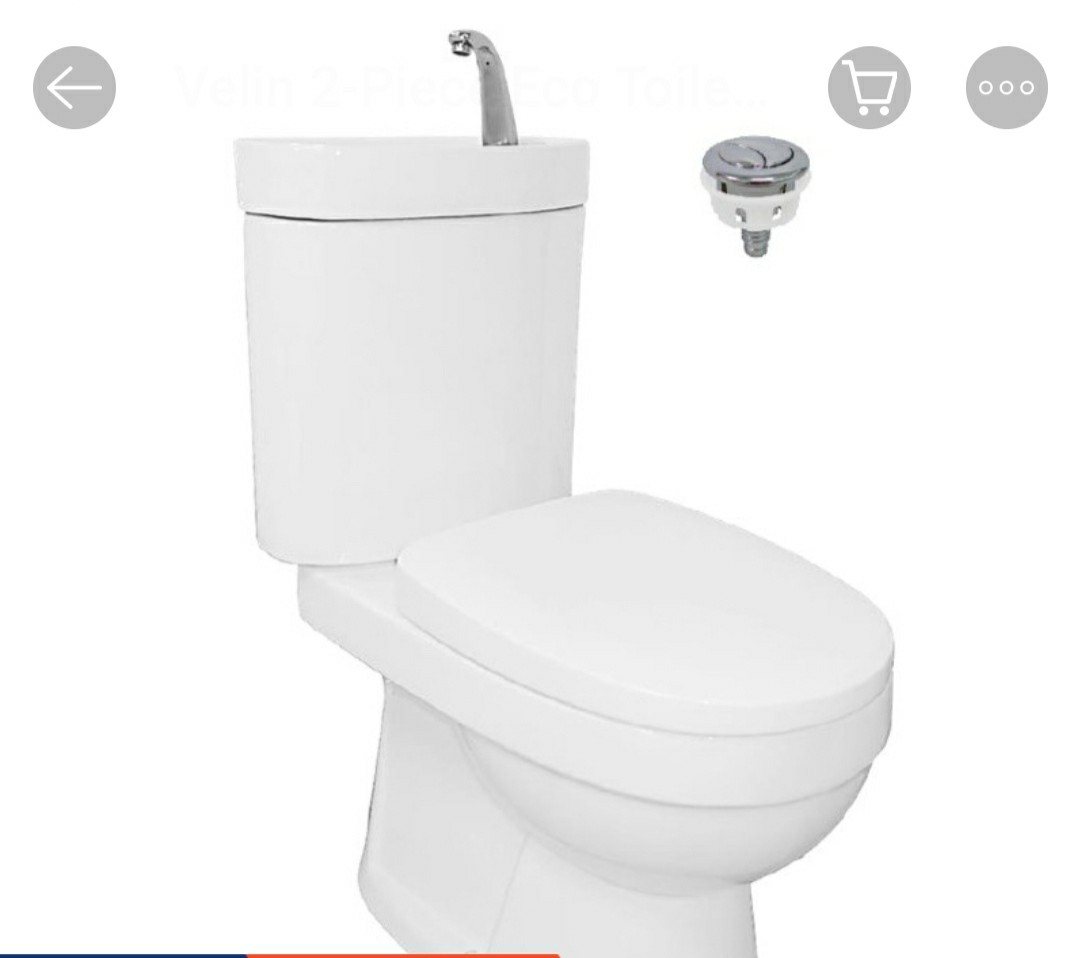 HDB Toilet Bowl 2 sets, Furniture & Home Living, Bathroom & Kitchen