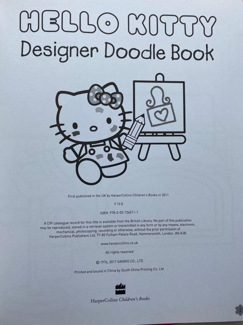 Hello Kitty coloring book, Hobbies & Toys, Books & Magazines, Children ...