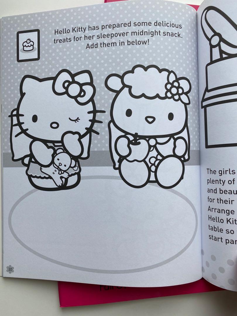 Hello Kitty coloring book Hobbies & Toys