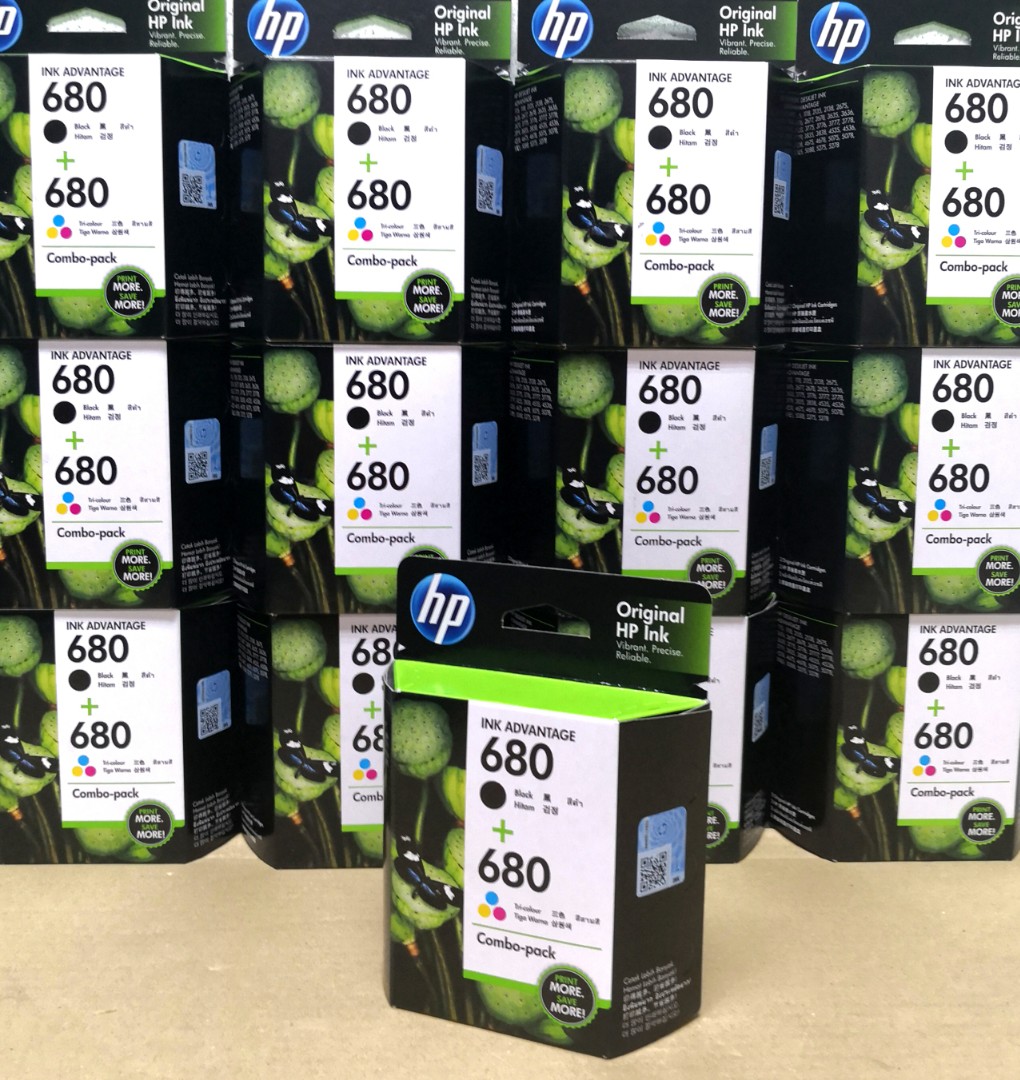hp 680 ink cartridge combo