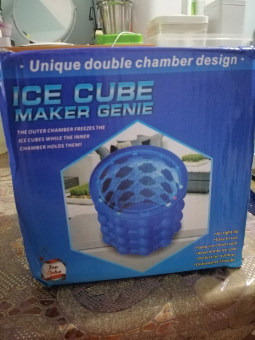 Ice cube maker genie, TV & Home Appliances, Kitchen Appliances