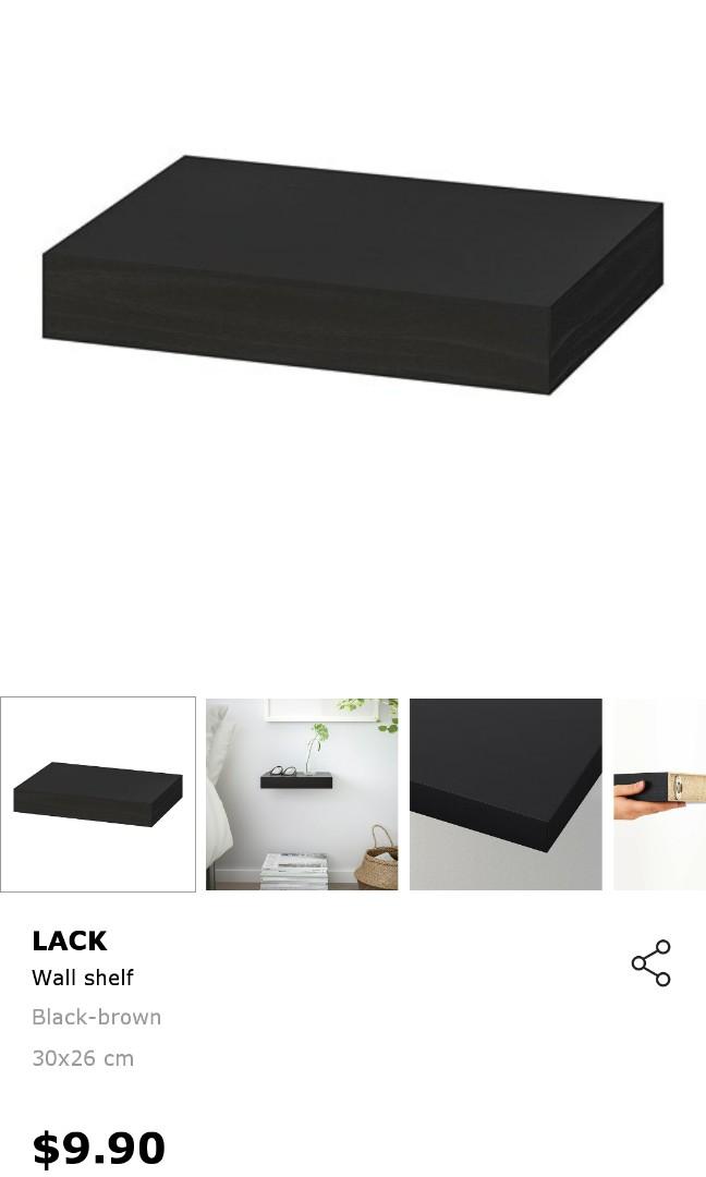 Ikea Wall Plank, Furniture & Home Living, Furniture, Shelves,