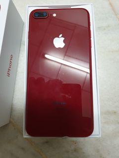 iPhone 8plus 64gb red color