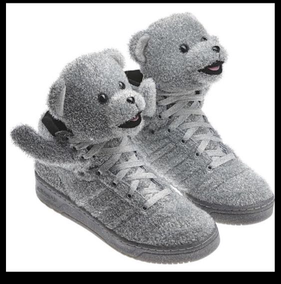 Jeremy Scott x Adidas Originals JS Silver Bear., Men's Fashion, Footwear,  Sneakers on Carousell