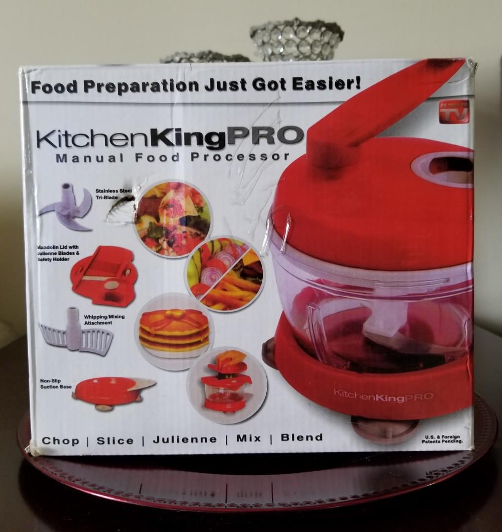 Kitchen King Pro Manual Food Processor on Carousell