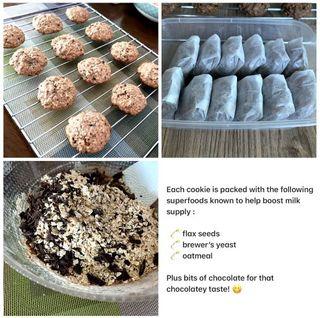 Lactation cookies (Choco Oatmeal)